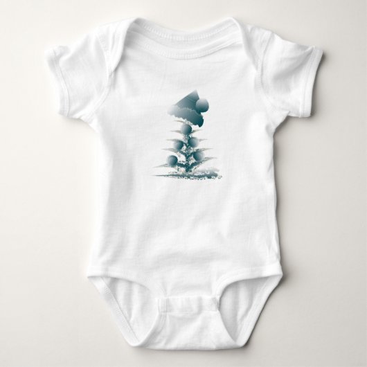 Kerstboom Romper (Voorkant)