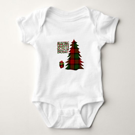 kerstboom romper (Voorkant)