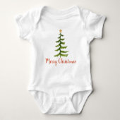kerstboom  romper (Voorkant)