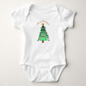 Kerstboom romper (Voorkant)