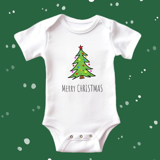 kerstboom romper