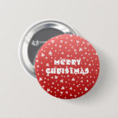 kerstboom ronde button 5,7 cm (Voorkant /achterkant)