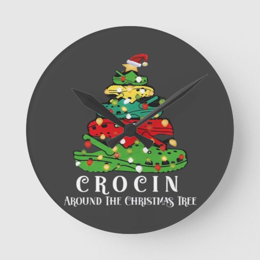 Kerstboom Ronde Klok (Voorkant)