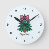 kerstboom ronde klok (Voorkant)