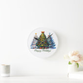 kerstboom ronde klok (Huis)