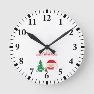 kerstboom ronde klok
