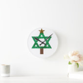 kerstboom ronde klok (Huis)