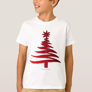 Kerstboom Rood T-shirt