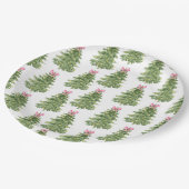 Kerstboom Roze Kerst Party Papier Bord (Gekanteld)