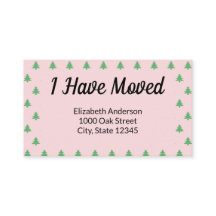 Kerstboom Roze Vakantie Bewegende aankondiging