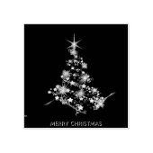 kerstboom rubberstempel (Afrduk)
