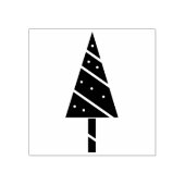 kerstboom rubberstempel (Afrduk)