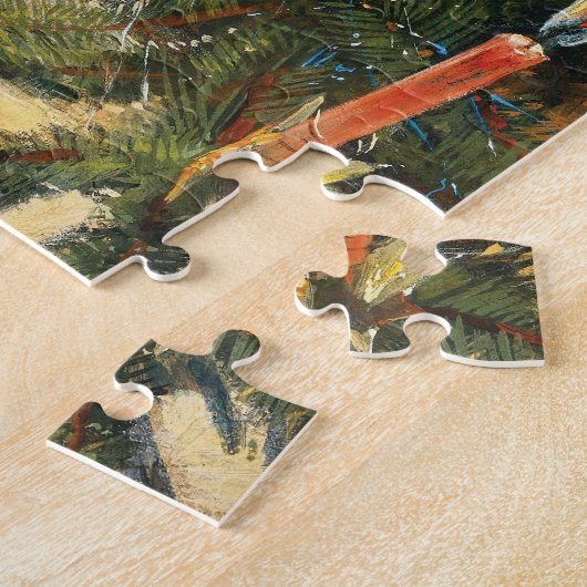 Kerstboom | Rudolf Bernhard Willmann Legpuzzel (Zijkant)