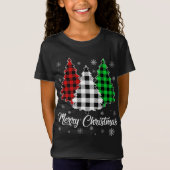 Kerstboom — Santa Buffalo — Pset Print Merry Chr T-shirt (Voorkant)