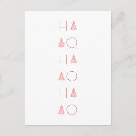 Kerstboom Scandi Minimalistisch Eenvoudig Kerstfee Briefkaart