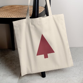 kerstboom | Scandi-minimalistische eenvoudige Bour Tote Bag