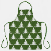 kerstboom schort (Voorkant)