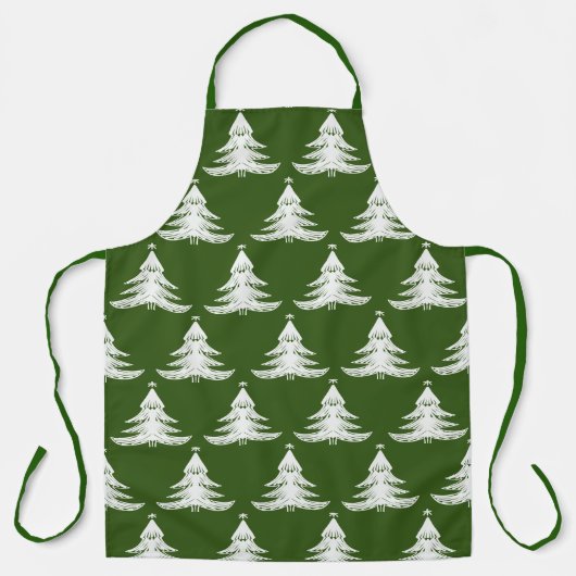 kerstboom schort (Voorkant)