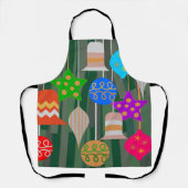 kerstboom schort (Voorkant)