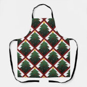 kerstboom schort (Voorkant)