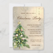 Kerstboom Seashells kerstfeest Kaart (Voorkant)