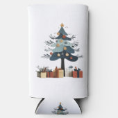Kerstboom seltzer blikjeskoeler (Voorkant)