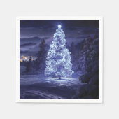 kerstboom servet (Voorkant)