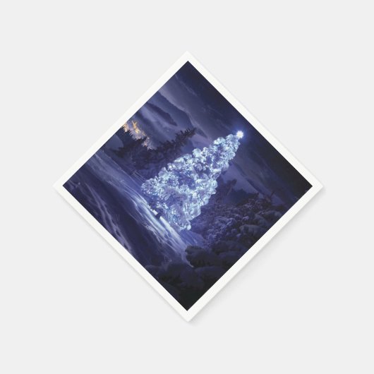 kerstboom servet (Hoek)