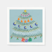Kerstboom Servet (Voorkant)
