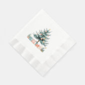 kerstboom servet (Hoek)
