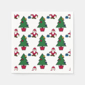 kerstboom servet (Voorkant)