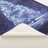 kerstboom sherpa deken (3/4)