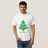 kerstboom-shirt t-shirt (Voorkant volledig)