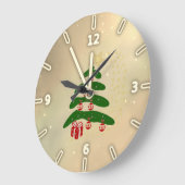 Kerstboom, sierplanten, Cadeau, ster Grote Klok (Hoek)