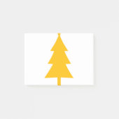 kerstboom Silhouette 6 Post-it® Notes (Voorkant)