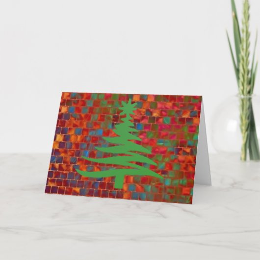 Kerstboom Sjabloon Groen (Voorkant)