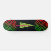 Kerstboom Skateboard (Horizontaal)