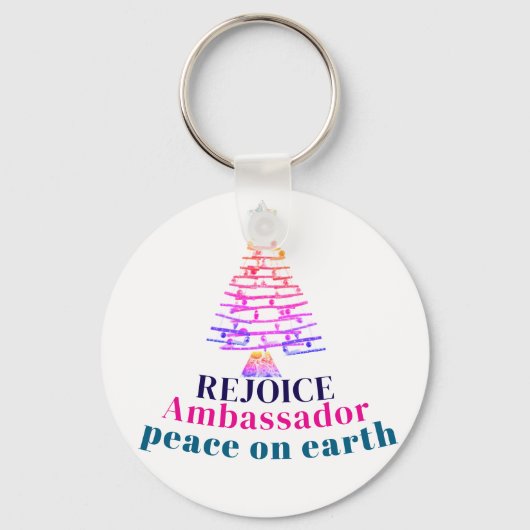 Kerstboom Sleutelhanger (Voorkant)