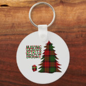 kerstboom sleutelhanger (Voorkant)