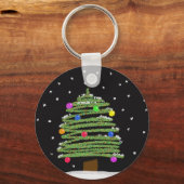 kerstboom sleutelhanger (Voorkant)
