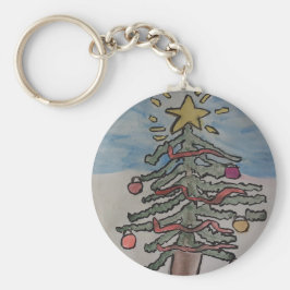 kerstboom sleutelhanger