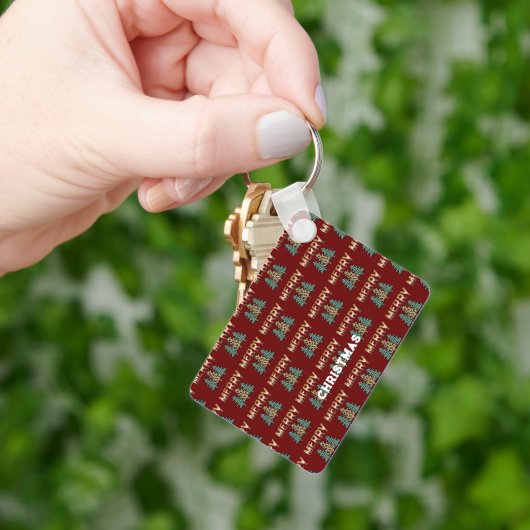 kerstboom sleutelhanger (Hand)