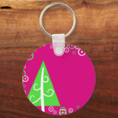 kerstboom sleutelhanger (Voorkant)