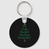 kerstboom sleutelhanger (Voorkant)