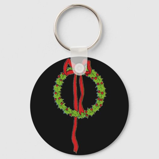 Kerstboom Sleutelhanger (Voorkant)