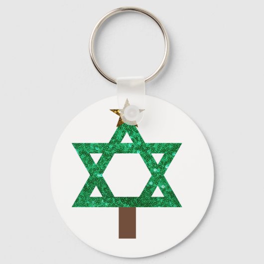 kerstboom sleutelhanger (Voorkant)