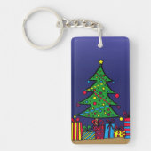 kerstboom sleutelhanger (Voorkant)