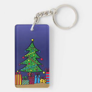 kerstboom sleutelhanger