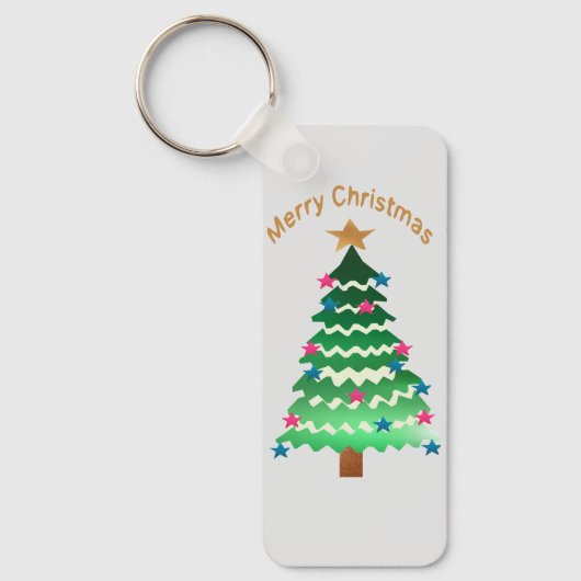 Kerstboom Sleutelhanger: Sleutelhanger (Voorkant)