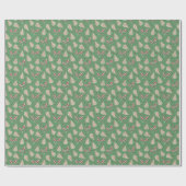 Kerstboom snack cake cadeaupapier (Vlak)